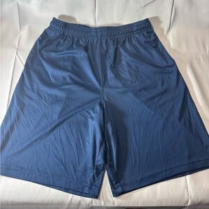 Navy Blue Men's Athletic Shorts
